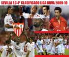 Sevilla FC 4 Διαβαθμισμένες BBVA League 2009-2010